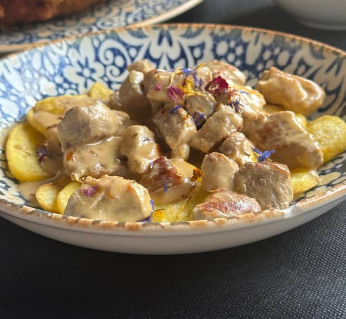 Solomillo a la crema de Manoli